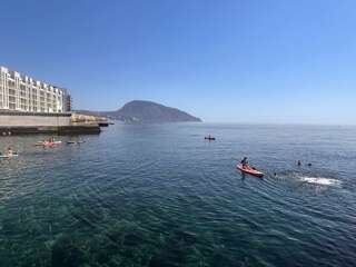 Апартаменты Наутилус Гурзуф Люкс с кроватью размера «king-size» и видом на море-15