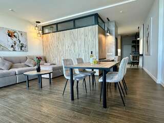 Апартаменты Наутилус Гурзуф Люкс с кроватью размера «king-size» и видом на море-5